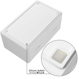 Makeup Cosmetic Organizer Storage Drawers Display Boxes Case with 12 Drawers (White)